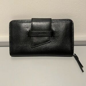 All Saints Ray Leather Wallet